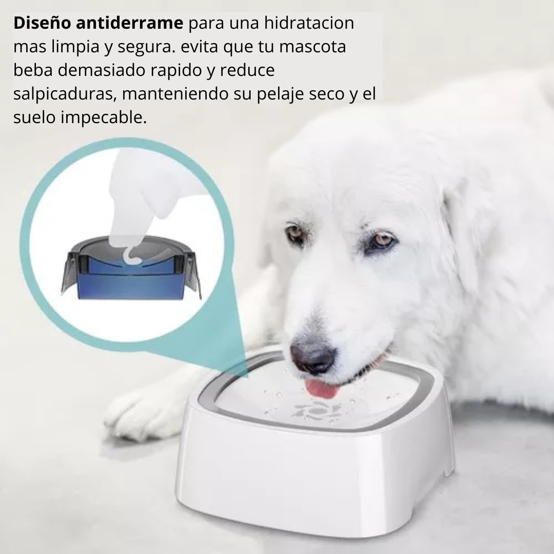 TAZON BEBEDERO ANTIDERRAME PARA MASCOTAS