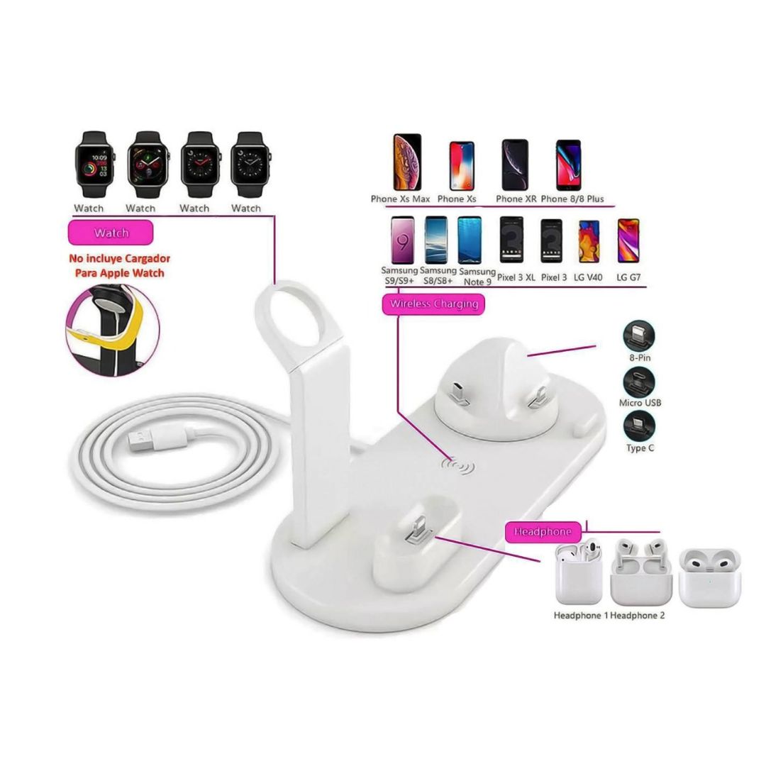 ESTACION DE CARGA PARA IPHONE AIR PODS