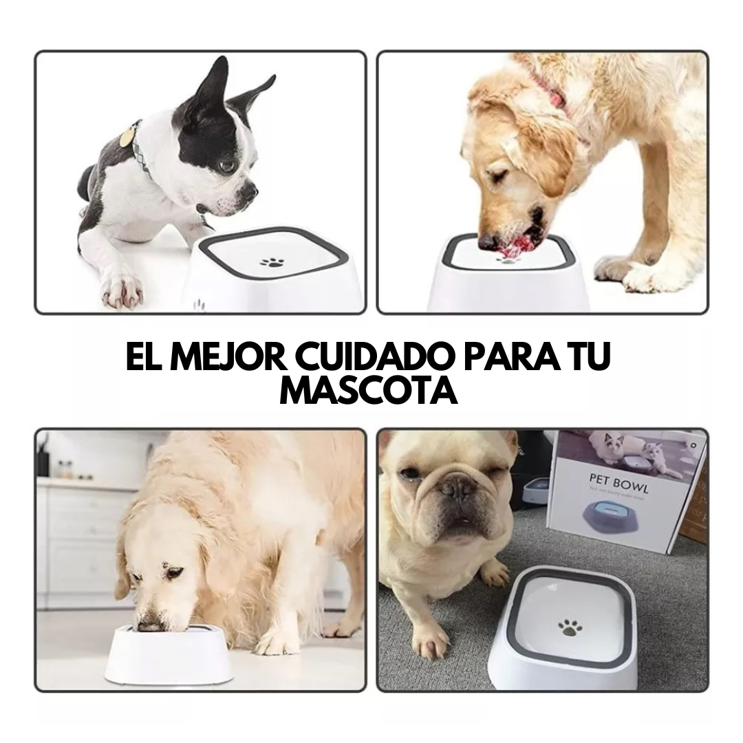 TAZON BEBEDERO ANTIDERRAME PARA MASCOTAS